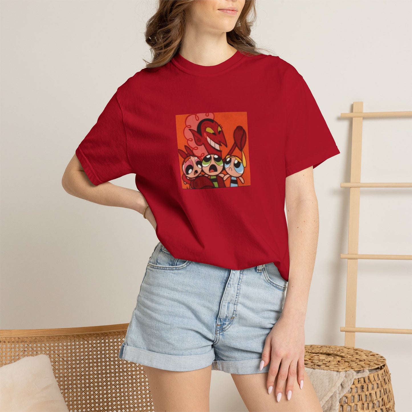 HIM, powerpuff girls t-shirt