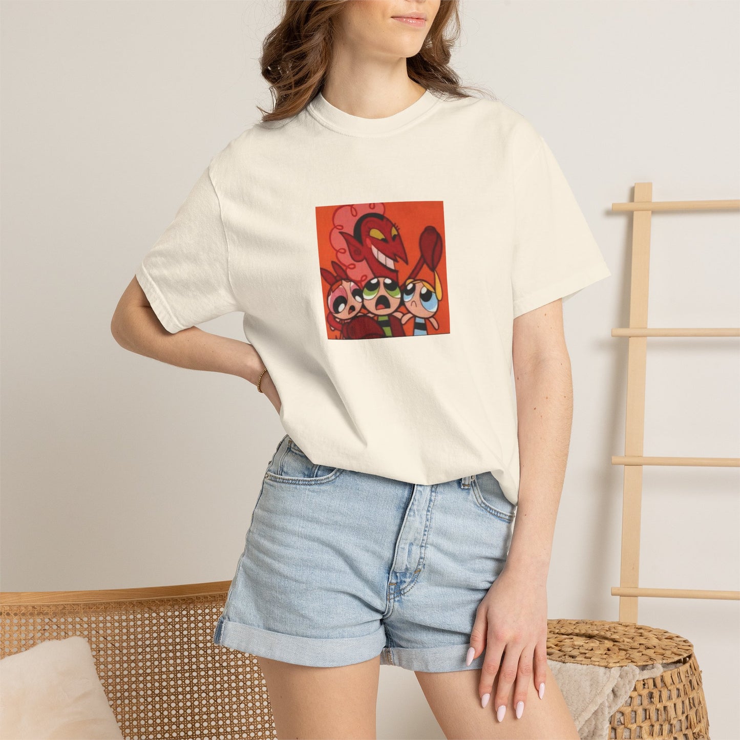 HIM, powerpuff girls t-shirt