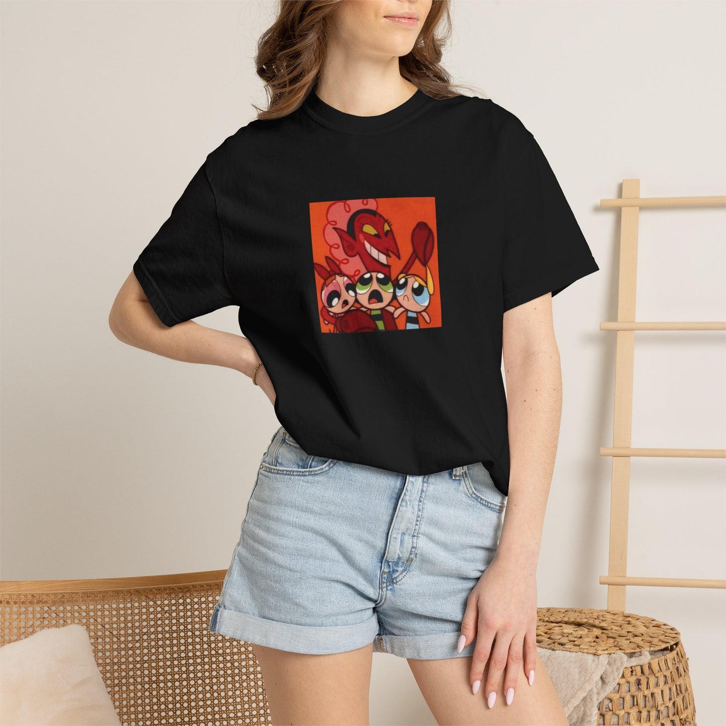 HIM, powerpuff girls t-shirt