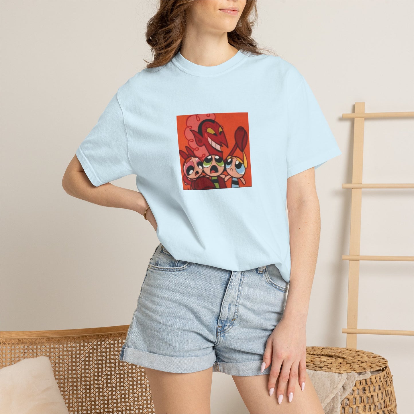 HIM, powerpuff girls t-shirt